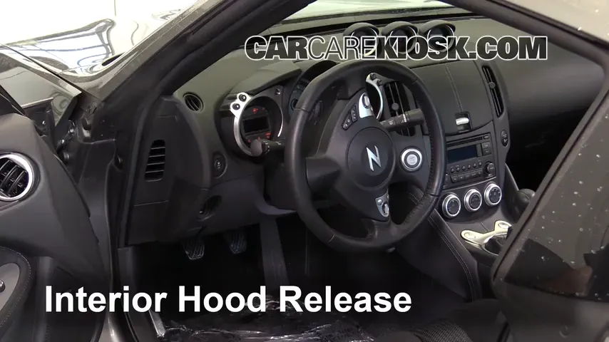 2016 Nissan 370Z 3.7L V6 Coupe Hood